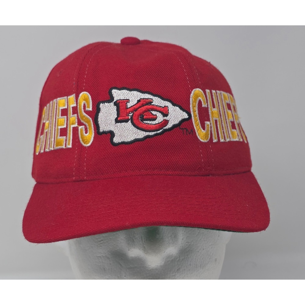 Vintage Starter Kansas City Chiefs Wool Snapback Hat The Natural Team NFL Cap